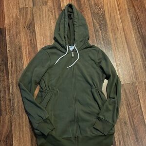 Old Navy Maternity Olive Green Women's Hoodie